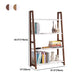 Open Back Bookshelf Scandinavian Style Bookcase for Study Room and Office Clearhalo 'Bookcases' 'Furniture' 'furniture_bookcases' 'kitchen' 'kitchen_bookcases' 'Living Room Furniture' 'Office Furniture' 4826555