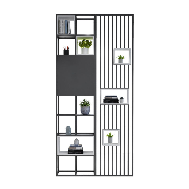 Open Back Bookshelf Industrial Style Solid Wood Bookcase for Home Office Shelves Clearhalo 'Bookcases' 'furn' 'furn_bookcases' 'Furniture' 'furniture_bookcases' 'kitchen' 'kitchen_bookcases' 'Living Room Furniture' 'Office Furniture' 4826558