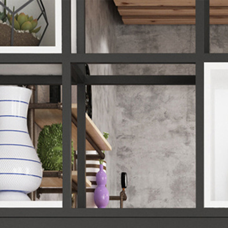 Open Back Bookshelf Industrial Style Solid Wood Bookcase for Home Office Clearhalo 'Bookcases' 'furn' 'furn_bookcases' 'Furniture' 'furniture_bookcases' 'kitchen' 'kitchen_bookcases' 'Living Room Furniture' 'Office Furniture' 4826567