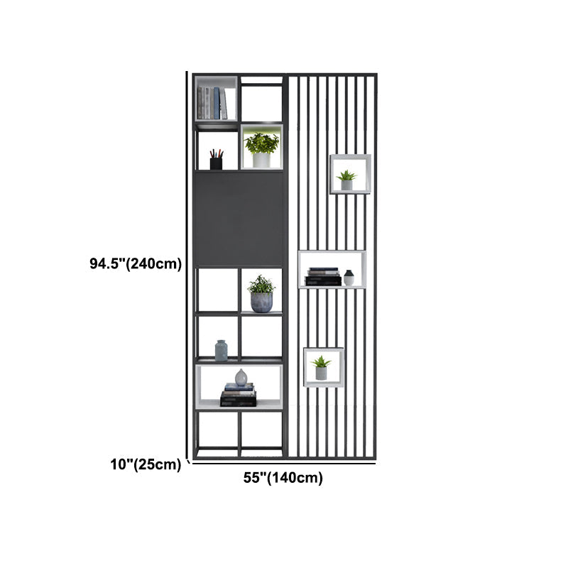 Open Back Bookshelf Industrial Style Solid Wood Bookcase for Home Office Clearhalo 'Bookcases' 'furn' 'furn_bookcases' 'Furniture' 'furniture_bookcases' 'kitchen' 'kitchen_bookcases' 'Living Room Furniture' 'Office Furniture' 4826575