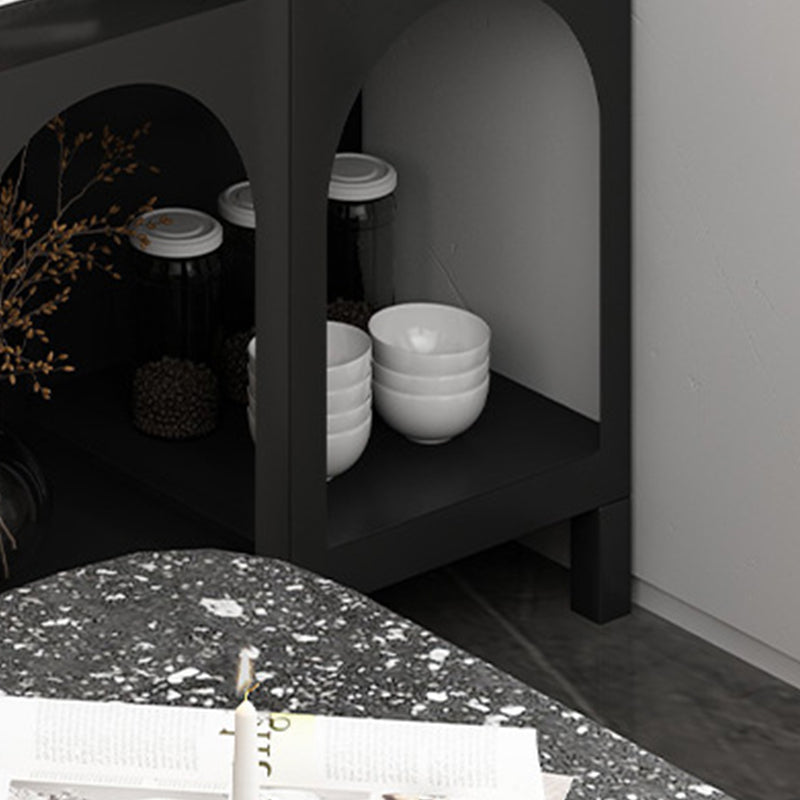 Metal Closed Back Bookshelf Scandinavian Style Bookcase for Home Office Clearhalo 'Bookcases' 'furn' 'furn_bookcases' 'Furniture' 'furniture_bookcases' 'kitchen' 'kitchen_bookcases' 'Living Room Furniture' 'Office Furniture' 4826592