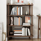 Rubber Wood Etagere Bookshelf Contemporary Open Bookshelf for Home Clearhalo 'Bookcases' 'furn' 'furn_bookcases' 'Furniture' 'furniture_bookcases' 'kitchen' 'kitchen_bookcases' 'Living Room Furniture' 'Office Furniture' 4826663