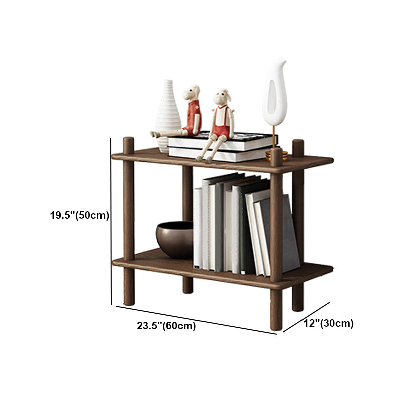 Rubber Wood Etagere Bookshelf Contemporary Open Bookshelf for Home Clearhalo 'Bookcases' 'furn' 'furn_bookcases' 'Furniture' 'furniture_bookcases' 'kitchen' 'kitchen_bookcases' 'Living Room Furniture' 'Office Furniture' 4826671