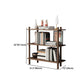 Rubber Wood Etagere Bookshelf Contemporary Open Bookshelf for Home Clearhalo 'Bookcases' 'furn' 'furn_bookcases' 'Furniture' 'furniture_bookcases' 'kitchen' 'kitchen_bookcases' 'Living Room Furniture' 'Office Furniture' 4826674