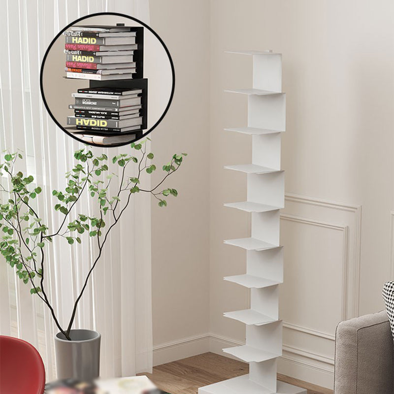 Modern Style Bookshelf Stainless Steel Shelf Bookcase for Home Clearhalo 'Bookcases' 'furn' 'furn_bookcases' 'Furniture' 'furniture_bookcases' 'kitchen' 'kitchen_bookcases' 'Living Room Furniture' 'Office Furniture' 4826705