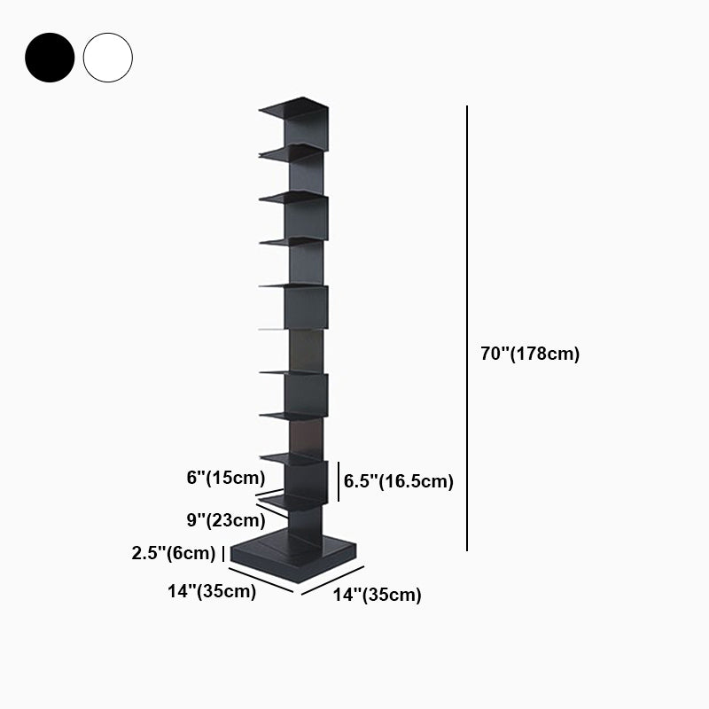 Modern Style Bookshelf Stainless Steel Shelf Bookcase for Home Clearhalo 'Bookcases' 'furn' 'furn_bookcases' 'Furniture' 'furniture_bookcases' 'kitchen' 'kitchen_bookcases' 'Living Room Furniture' 'Office Furniture' 4826720