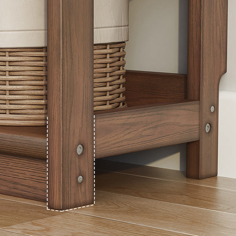 Contemporary Wooden Bookcase Open Back Bookcase for Home Office Clearhalo 'Bookcases' 'furn' 'furn_bookcases' 'Furniture' 'furniture_bookcases' 'kitchen' 'kitchen_bookcases' 'Living Room Furniture' 'Office Furniture' 4826728