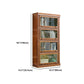 Wooden Barrister Bookcase Contemporary Closed Back Bookcase with Doors for Home Office Clearhalo 'Bookcases' 'furn' 'furn_bookcases' 'Furniture' 'furniture_bookcases' 'kitchen' 'kitchen_bookcases' 'Living Room Furniture' 'Office Furniture' 4826757