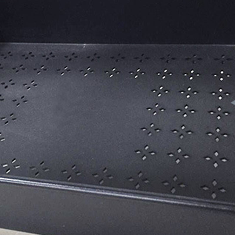 2/3/4-Shelf Modern Etagere Bookshelf with Steel Frame Plastic Bookshelf Clearhalo 'Bookcases' 'furn' 'furn_bookcases' 'Furniture' 'furniture_bookcases' 'kitchen' 'kitchen_bookcases' 'Living Room Furniture' 'Office Furniture' 4826792