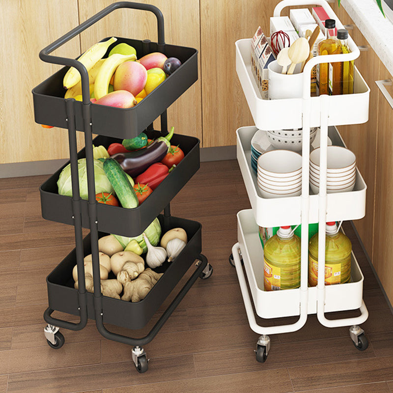 2/3/4-Shelf Modern Etagere Bookshelf with Steel Frame Plastic Bookshelf Clearhalo 'Bookcases' 'furn' 'furn_bookcases' 'Furniture' 'furniture_bookcases' 'kitchen' 'kitchen_bookcases' 'Living Room Furniture' 'Office Furniture' 4826800