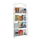 Modern Metal Floating Bookcase Closed Back Wall Mounted Book Shelf Clearhalo 'Bookcases' 'furn' 'furn_bookcases' 'Furniture' 'furniture_bookcases' 'kitchen' 'kitchen_bookcases' 'Living Room Furniture' 'Office Furniture' 4826850