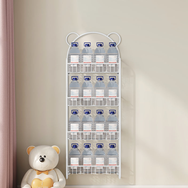 Modern Metal Floating Bookcase Closed Back Wall Mounted Book Shelf Clearhalo 'Bookcases' 'furn' 'furn_bookcases' 'Furniture' 'furniture_bookcases' 'kitchen' 'kitchen_bookcases' 'Living Room Furniture' 'Office Furniture' 4826852