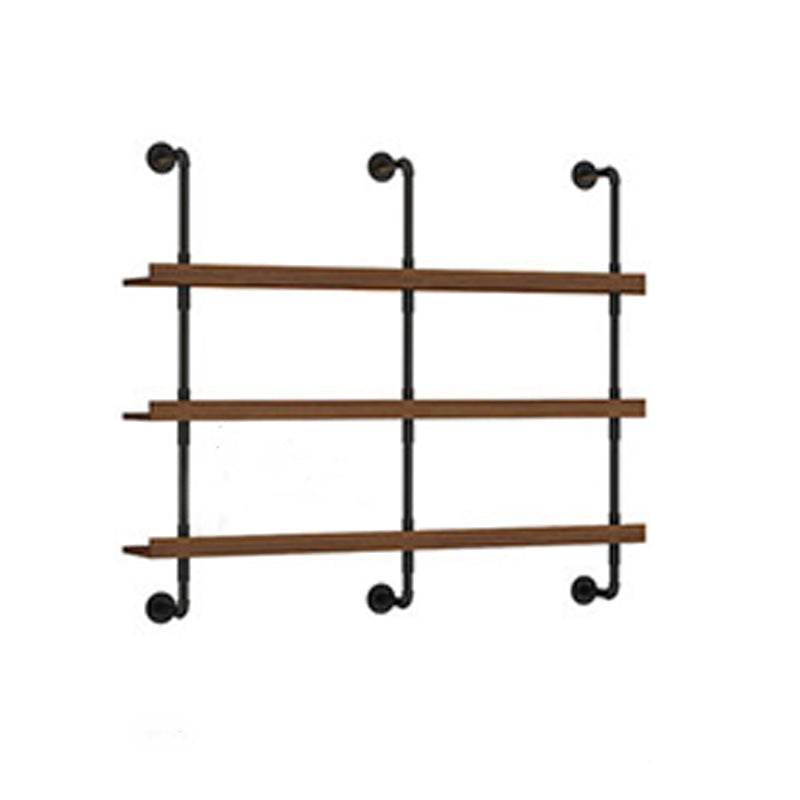 Industrial Style Bookshelf Wall Mounted Shelf Bookcase for Home Clearhalo 'Bookcases' 'furn' 'furn_bookcases' 'Furniture' 'furniture_bookcases' 'kitchen' 'kitchen_bookcases' 'Living Room Furniture' 'Office Furniture' 4826932