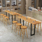 Modern Style Dining Table Wooden Bar Counter Table for Kitchen Clearhalo 'Bar Furniture' 'Bar Tables' 'bar_tables' 'furn' 'furn_bar_tables' 'Furniture' 'furniture_bar_tables' 'Kitchen & Dining Furniture' 4829270