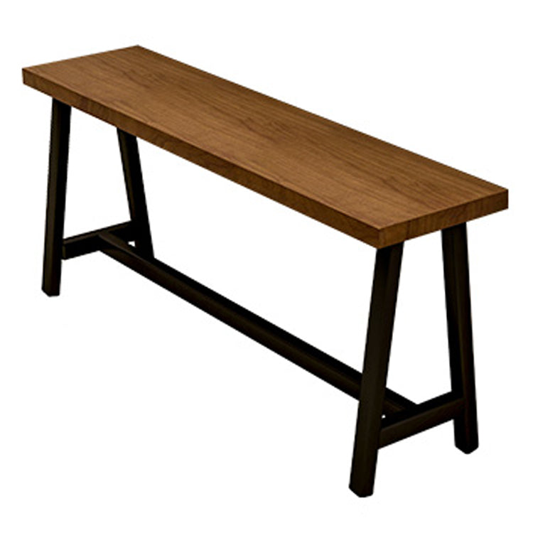 Industrial Dining Table Wooden Bar Counter Table for Kitchen Without Chairs Clearhalo 'Bar Furniture' 'Bar Tables' 'bar_tables' 'furn' 'furn_bar_tables' 'Furniture' 'furniture_bar_tables' 'Kitchen & Dining Furniture' 4829320