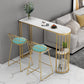 Nordic Style Sintered Stone Table Dining Bar Counter Table for Kitchen Clearhalo 'Bar Furniture' 'Bar Tables' 'bar_tables' 'furn' 'furn_bar_tables' 'Furniture' 'furniture_bar_tables' 'Kitchen & Dining Furniture' 4829388