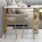 Nordic Style Sintered Stone Table Dining Bar Counter Table for Kitchen Clearhalo 'Bar Furniture' 'Bar Tables' 'bar_tables' 'furn' 'furn_bar_tables' 'Furniture' 'furniture_bar_tables' 'Kitchen & Dining Furniture' 4829389