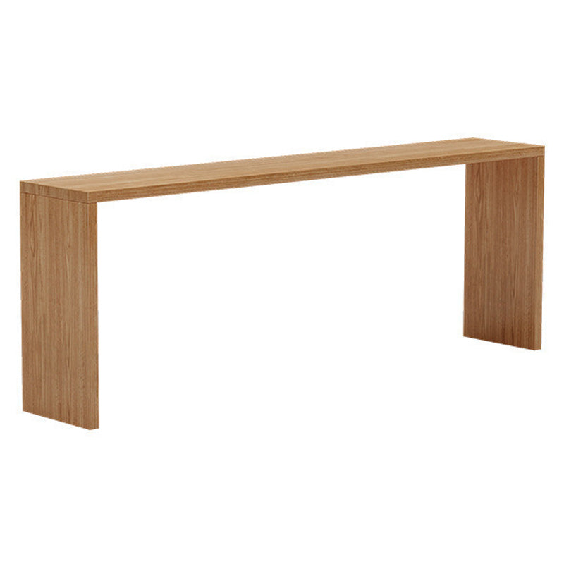 Nordic Style Dining Rectangle Table Wooden Bar Counter Table for Kitchen Without Chairs Clearhalo 'Bar Furniture' 'Bar Tables' 'bar_tables' 'furn' 'furn_bar_tables' 'Furniture' 'furniture_bar_tables' 'Kitchen & Dining Furniture' 4829435