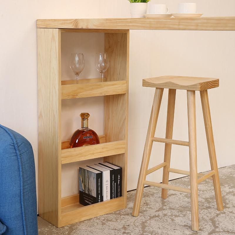 Modern Style Wooden Table Dining Wooden Bar Counter Table for Kitchen Clearhalo 'Bar Furniture' 'Bar Tables' 'bar_tables' 'furn' 'furn_bar_tables' 'Furniture' 'furniture_bar_tables' 'Kitchen & Dining Furniture' 4829508