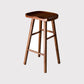 Contemporary Pine Solid Wood Bar Stool Footrest Bristol Stool Clearhalo 'Bar Furniture' 'Bar Stools' 'bar_stools' 'Furniture' 'furniture_bar_stools' 'Kitchen & Dining Furniture' 4829529