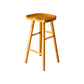 Contemporary Pine Solid Wood Bar Stool Footrest Bristol Stool Natural 1 Piece Short Stool(22"H) Clearhalo 'Bar Furniture' 'Bar Stools' 'bar_stools' 'Furniture' 'furniture_bar_stools' 'Kitchen & Dining Furniture' 4829533