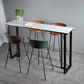 Modern Style Low Back Bar-stool PU Leather Bar Stool with Metal Legs Clearhalo 'Bar Furniture' 'Bar Stools' 'bar_stools' 'Furniture' 'furniture_bar_stools' 'Kitchen & Dining Furniture' 4830016