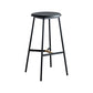 Industrial Backless Bar-stool PU Leather Bar Stool with Metal Legs Clearhalo 'Bar Furniture' 'Bar Stools' 'bar_stools' 'Furniture' 'furniture_bar_stools' 'Kitchen & Dining Furniture' 4830211