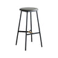 Industrial Backless Bar-stool PU Leather Bar Stool with Metal Legs Clearhalo 'Bar Furniture' 'Bar Stools' 'bar_stools' 'Furniture' 'furniture_bar_stools' 'Kitchen & Dining Furniture' 4830218