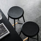 Industrial Backless Bar-stool PU Leather Bar Stool with Metal Legs Clearhalo 'Bar Furniture' 'Bar Stools' 'bar_stools' 'Furniture' 'furniture_bar_stools' 'Kitchen & Dining Furniture' 4830220