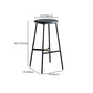 Industrial Backless Bar-stool PU Leather Bar Stool with Metal Legs Clearhalo 'Bar Furniture' 'Bar Stools' 'bar_stools' 'Furniture' 'furniture_bar_stools' 'Kitchen & Dining Furniture' 4830253