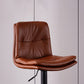 Contemporary Liftable Bar-stool PU Leather Bar Stool with Metal Legs Clearhalo 'Bar Furniture' 'Bar Stools' 'bar_stools' 'furn' 'furn_bar_stools' 'Furniture' 'furniture_bar_stools' 'Kitchen & Dining Furniture' 4830318