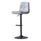 Contemporary Liftable Bar-stool PU Leather Bar Stool with Metal Legs Clearhalo 'Bar Furniture' 'Bar Stools' 'bar_stools' 'furn' 'furn_bar_stools' 'Furniture' 'furniture_bar_stools' 'Kitchen & Dining Furniture' 4830331