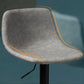 Contemporary Liftable Bar-stool Low Back Bar Stool with Metal Legs Clearhalo 'Bar Furniture' 'Bar Stools' 'bar_stools' 'furn' 'furn_bar_stools' 'Furniture' 'furniture_bar_stools' 'Kitchen & Dining Furniture' 4830350
