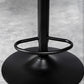 Contemporary Liftable Bar-stool Low Back Bar Stool with Metal Legs Clearhalo 'Bar Furniture' 'Bar Stools' 'bar_stools' 'furn' 'furn_bar_stools' 'Furniture' 'furniture_bar_stools' 'Kitchen & Dining Furniture' 4830357