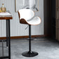 Modern Liftable Bar-stool PU Leather Counter Bar Stool with Metal Legs Clearhalo 'Bar Furniture' 'Bar Stools' 'bar_stools' 'Furniture' 'furniture_bar_stools' 'Kitchen & Dining Furniture' 4830411