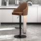 Modern Style Bar-stool PU Leather Counter Bar Stool with Metal Legs for Bristol Coffee 1 Piece Clearhalo 'Bar Furniture' 'Bar Stools' 'bar_stools' 'furn' 'furn_bar_stools' 'Furniture' 'furniture_bar_stools' 'Kitchen & Dining Furniture' 4830473