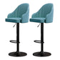 Modern Style Bar-stool PU Leather Counter Bar Stool with Metal Legs for Bristol Blue 2 Piece Set Clearhalo 'Bar Furniture' 'Bar Stools' 'bar_stools' 'furn' 'furn_bar_stools' 'Furniture' 'furniture_bar_stools' 'Kitchen & Dining Furniture' 4830484