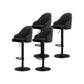 Modern Style Bar-stool PU Leather Counter Bar Stool with Metal Legs for Bristol Black 4 Piece Set Clearhalo 'Bar Furniture' 'Bar Stools' 'bar_stools' 'furn' 'furn_bar_stools' 'Furniture' 'furniture_bar_stools' 'Kitchen & Dining Furniture' 4830492
