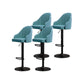 Modern Style Bar-stool PU Leather Counter Bar Stool with Metal Legs for Bristol Blue 4 Piece Set Clearhalo 'Bar Furniture' 'Bar Stools' 'bar_stools' 'furn' 'furn_bar_stools' 'Furniture' 'furniture_bar_stools' 'Kitchen & Dining Furniture' 4830494