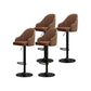 Modern Style Bar-stool PU Leather Counter Bar Stool with Metal Legs for Bristol Coffee 4 Piece Set Clearhalo 'Bar Furniture' 'Bar Stools' 'bar_stools' 'furn' 'furn_bar_stools' 'Furniture' 'furniture_bar_stools' 'Kitchen & Dining Furniture' 4830496