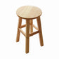 Minimalist Design Solid Wood Bar Stool Backless Counter Chair with Wood Base 1 Piece Short Stool(20"H) Clearhalo 'Bar Furniture' 'Bar Stools' 'bar_stools' 'furn' 'furn_bar_stools' 'Furniture' 'furniture_bar_stools' 'Kitchen & Dining Furniture' 4830507