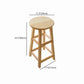 Minimalist Design Solid Wood Bar Stool Backless Counter Chair with Wood Base Clearhalo 'Bar Furniture' 'Bar Stools' 'bar_stools' 'furn' 'furn_bar_stools' 'Furniture' 'furniture_bar_stools' 'Kitchen & Dining Furniture' 4830517