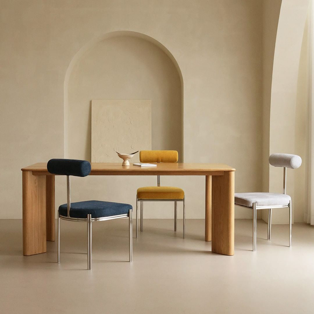 Modern Solid Wood Dining Table Set 1/2/3/4 Pieces Dining Set for Home Use Clearhalo 'Dining Room Sets' 'Dining Tables & Seating' 'dining_room_set' 'furn' 'furn_dining_room_set' 'Furniture' 'furniture_dining_room_set' 'Kitchen & Dining Furniture' 4830525