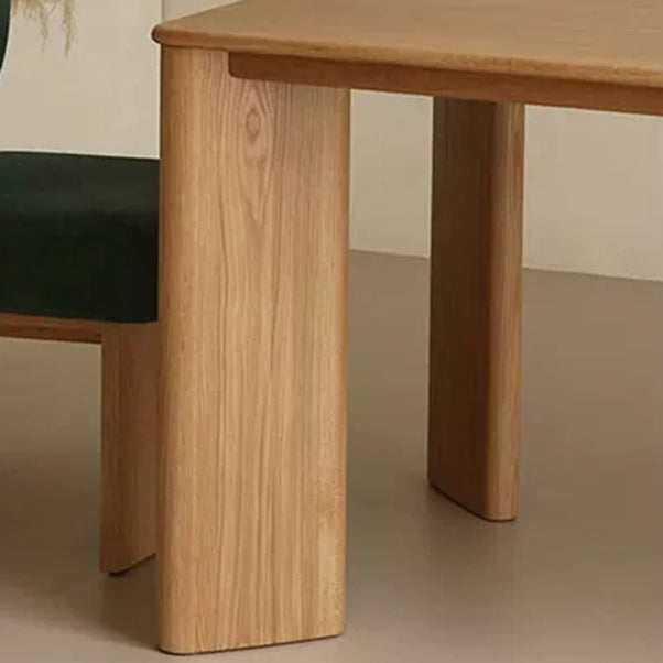 Modern Solid Wood Dining Table Set 1/2/3/4 Pieces Dining Set for Home Use Clearhalo 'Dining Room Sets' 'Dining Tables & Seating' 'dining_room_set' 'furn' 'furn_dining_room_set' 'Furniture' 'furniture_dining_room_set' 'Kitchen & Dining Furniture' 4830532