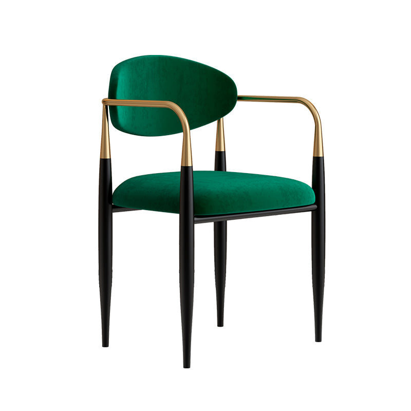 Glam Style Sintered Stone Dining Set 1/2/4/5 Pieces Dining Set for Dining Areas Clearhalo 'Dining Room Sets' 'Dining Tables & Seating' 'dining_room_set' 'furn' 'furn_dining_room_set' 'Furniture' 'furniture_dining_room_set' 'Kitchen & Dining Furniture' 4830563