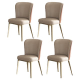 Designer Style Sintered Stone Dining Set Rectangle 1/3/4/5/7 Pieces Table with Chairs Clearhalo 'Dining Room Sets' 'Dining Tables & Seating' 'dining_room_set' 'furn' 'furn_dining_room_set' 'Furniture' 'furniture_dining_room_set' 'Kitchen & Dining Furniture' 4830615