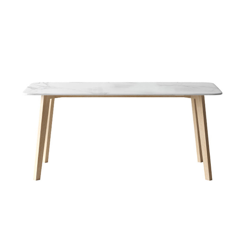 Modern Sintered Stone Top Dining Set Rectangle 1/2/5/6/7 Pieces Dining Table with Chairs Clearhalo 'Dining Room Sets' 'Dining Tables & Seating' 'dining_room_set' 'furn' 'furn_dining_room_set' 'Furniture' 'furniture_dining_room_set' 'Kitchen & Dining Furniture' 4830733