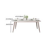 Nordic Glam Sintered Stone Dining Table Set 1/2/5/7 Pieces Dining Set for Kitchen Clearhalo 'Dining Room Sets' 'Dining Tables & Seating' 'dining_room_set' 'furn' 'furn_dining_room_set' 'Furniture' 'furniture_dining_room_set' 'Kitchen & Dining Furniture' 4830764