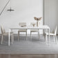 Modern Style Sintered Stone Dining Table Set 1/4/5/7 Pieces Dining Set for Home 5 Pieces: Table, 4 Chairs Clearhalo 'Dining Room Sets' 'Dining Tables & Seating' 'dining_room_set' 'furn' 'furn_dining_room_set' 'Furniture' 'furniture_dining_room_set' 'Kitchen & Dining Furniture' 4830842
