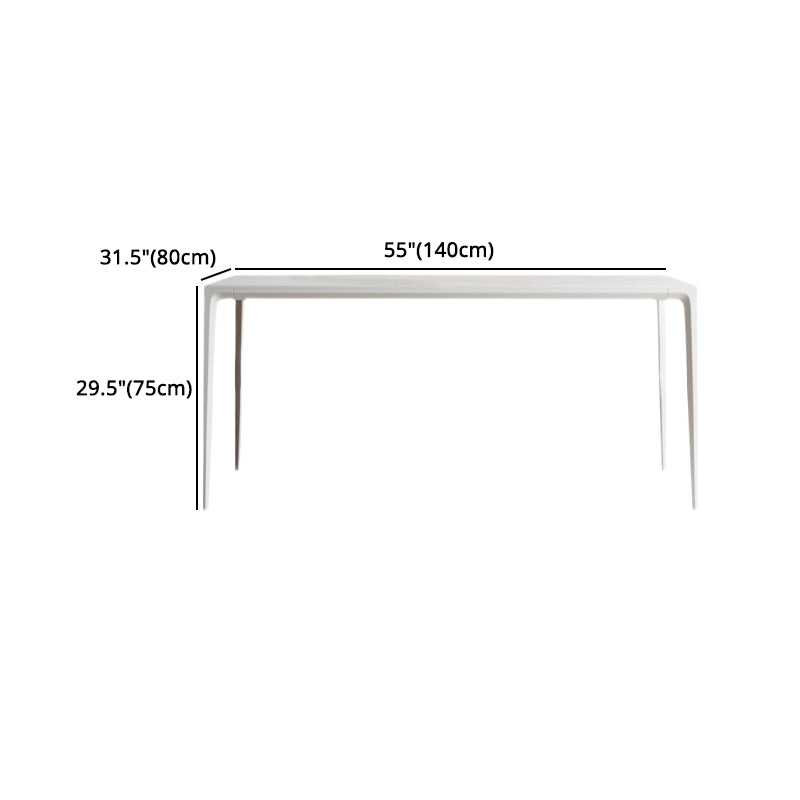 Modern Style Sintered Stone Dining Table Set 1/4/5/7 Pieces Dining Set for Home Clearhalo 'Dining Room Sets' 'Dining Tables & Seating' 'dining_room_set' 'furn' 'furn_dining_room_set' 'Furniture' 'furniture_dining_room_set' 'Kitchen & Dining Furniture' 4830849